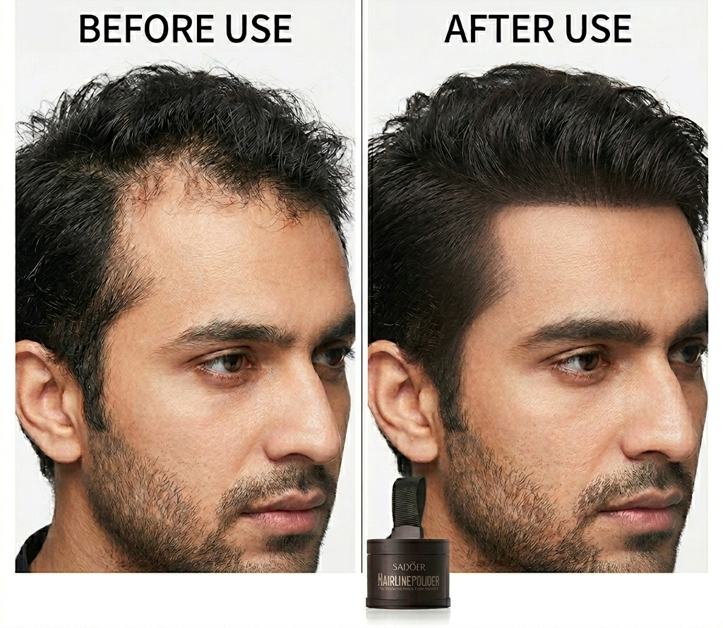 SADOER Hairline Powder Pakistan — Cover Thin Hairline Instantly - Image 2